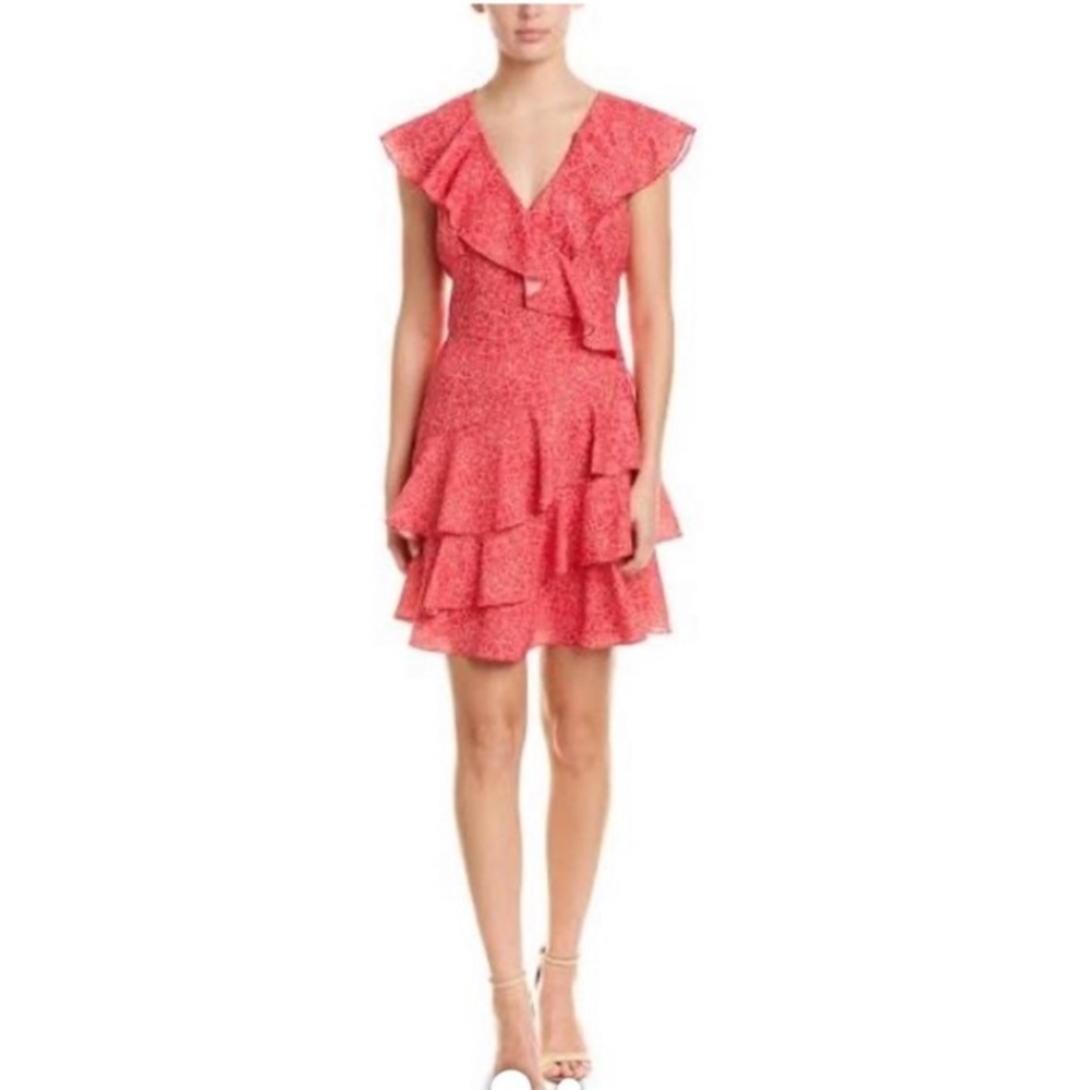 Parker ruffled dress